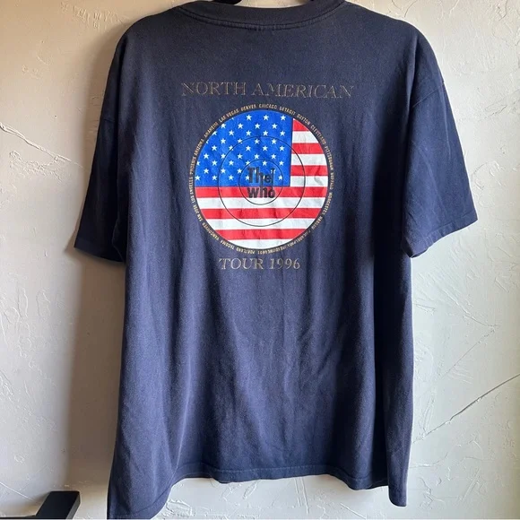 1996 THE WHO QUADROPHENIA North America Tour - T-Shirt Sz XL